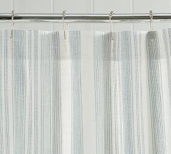 Hawthorn Stripe Cotton Shower Curtain