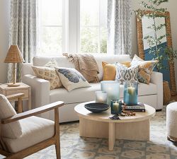 Marion Woven Table Lamp (24")