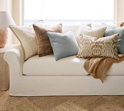 Diamond Cable Knit Throw
