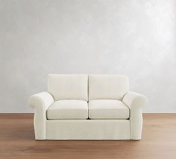 Pearce Roll Arm Deep Seat Slipcovered Sofa (72"&ndash;118")