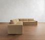 Sierra Slipcovered 3-Piece L-Shaped Sectional (126")