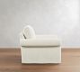 Pearce Roll Arm Deep Seat Slipcovered Swivel Chair
