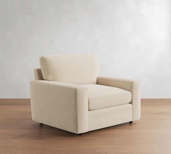 Pearce Square Arm Deep Seat Chair and a Half by Pottery Barn