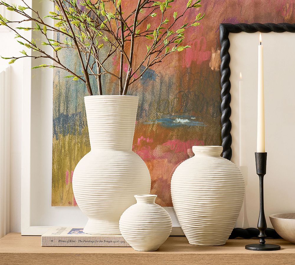 Coiled Vase Collection by Pottery Barn