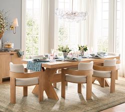 Cooper Glass Bubbled Oval Chandelier (40")