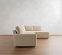 Pearce Square Arm Deep Seat Return Bumper Sectional (115"&ndash;145")