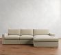 Westwood Square Arm Chaise Sectional (131"&ndash;149")