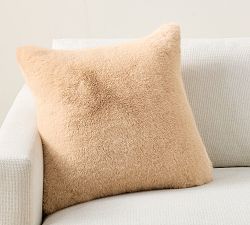 Faux Fur Mink Pillow Cover