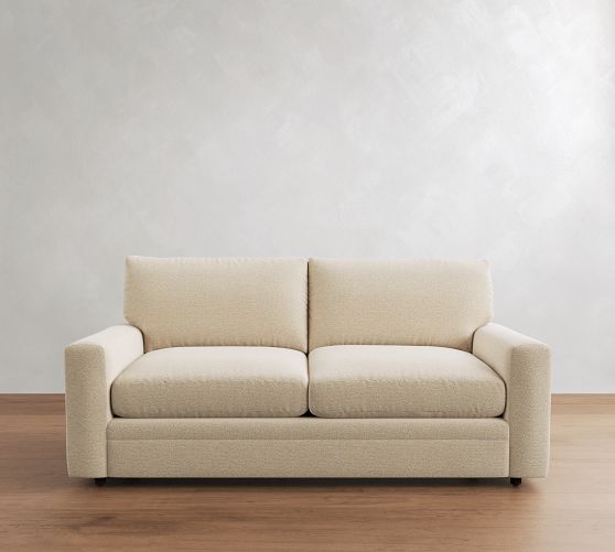 Pearce Modern Square Arm Deep Seat Sofa (66"-112") by Pottery Barn