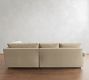 Pearce Roll Arm Deep Seat 3-Piece Bumper Sectional (127")