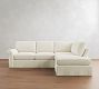 Pearce Roll Arm Deep Seat Slipcovered Return Bumper Sectional (119"&ndash;149")