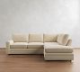 Pearce Square Arm Deep Seat Return Bumper Sectional (115"&ndash;145")