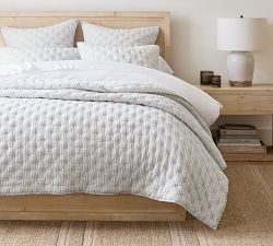 Carter Striped Quilted Sham