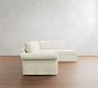 Pearce Roll Arm Deep Seat Slipcovered Return Bumper Sectional (119"&ndash;149")
