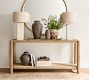 Lila Woven Bone Inlay Table Lamp (16")