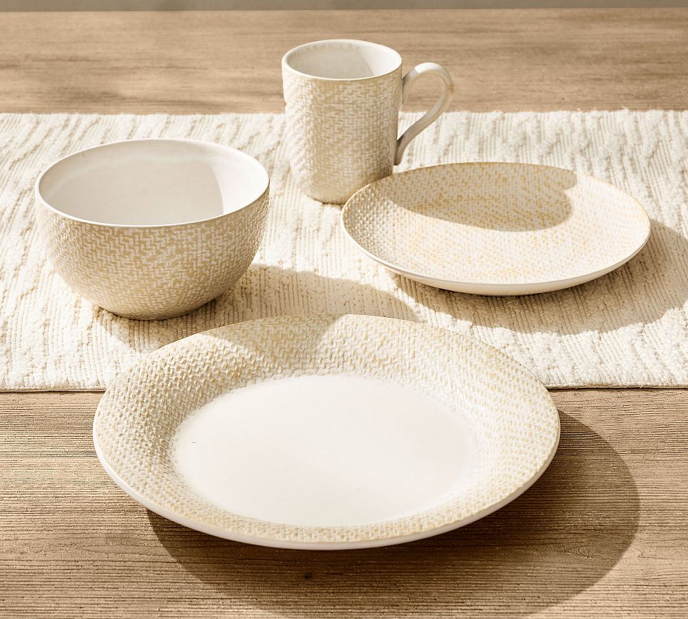 Elena Stoneware Dinnerware Collection by Pottery Barn