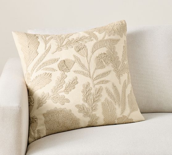 Helena Embroidered Pillow Cover