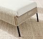 Tulum Wicker Stackable Outdoor Single Chaise Lounge