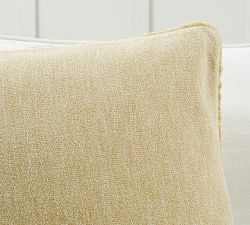 Willa Textured Fringe Pillow Cover