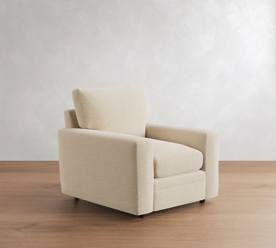 Pearce Modern Square Arm Deep Seat Chair by Pottery Barn