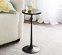 Round Metal Drink Table (9.5")