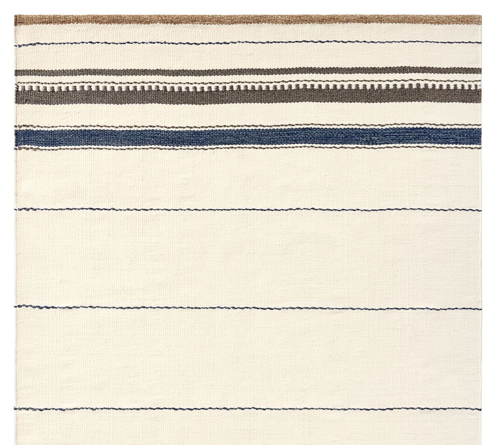 Cove Striped Outdoor Performance Rug by Pottery Barn