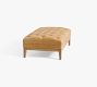 Edgewood Tufted Leather Ottoman