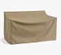 Huntington Petite Custom-Fit Outdoor Covers- Square Arm Loveseat