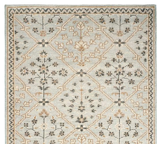 Laurel Hand-Knotted Rug by Pottery Barn