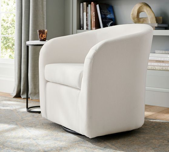 Blake Swivel Chair by Pottery Barn