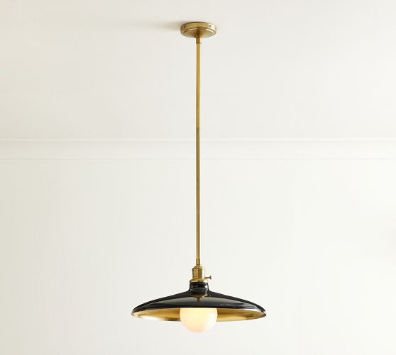 Farmhouse Metal Pole Pendant (18") by Pottery Barn