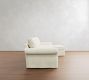 Pearce Roll Arm Deep Seat Slipcovered Chaise Sectional (110"&ndash;150")