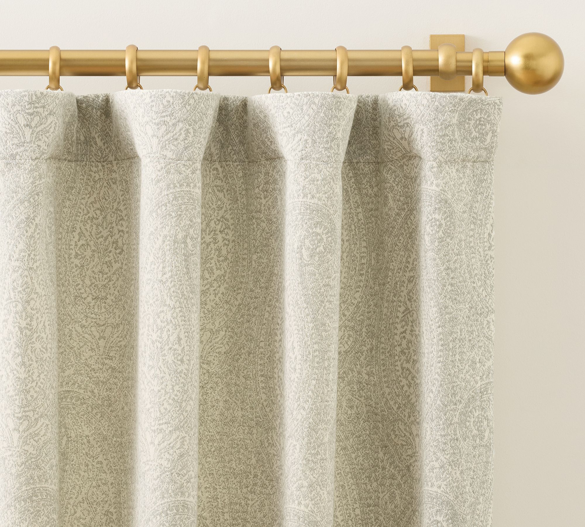 Paisley Jacquard Curtain