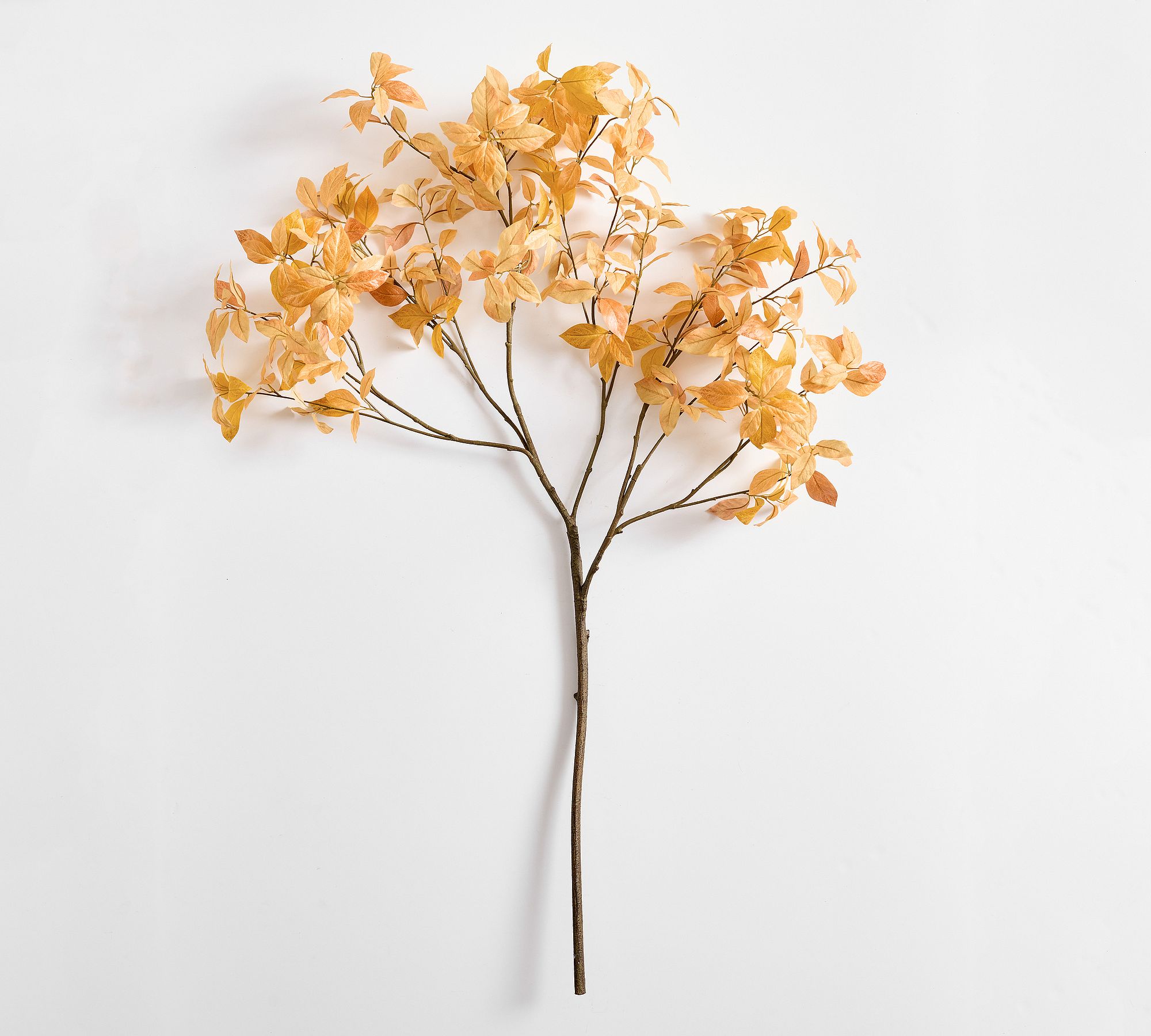 Faux Oversized Fall Leaf Branch