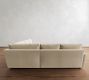 Pearce Square Arm Deep Seat 3-Piece L-Shaped Sectional (123")