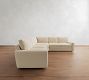 Pearce Square Arm Deep Seat 3-Piece L-Shaped Sectional (123")