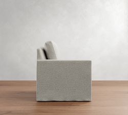 Build Your Own Cameron Modern Square Arm Slipcovered Sectional