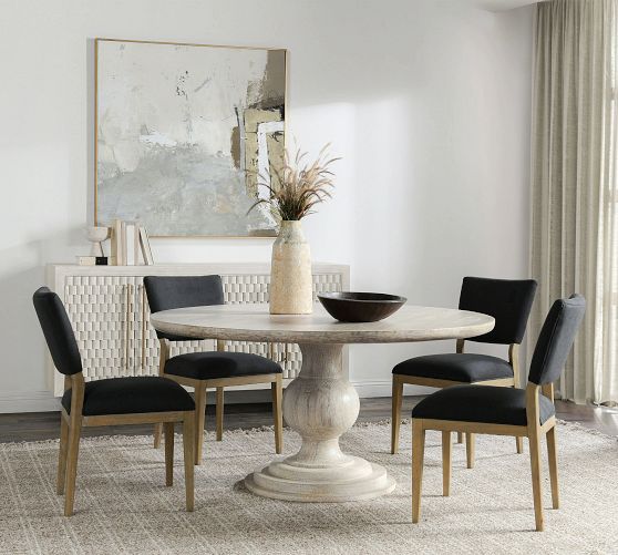 Lunada Round Dining Table (60") by Pottery Barn