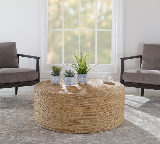 Noah Round Woven Coffee Table (42