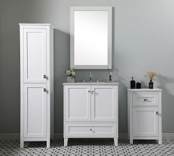 Riola Bath Storage Cabinet with Drawer (18")