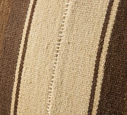 Tarim Striped Handwoven Lumbar Pillow Cover