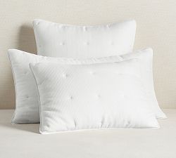 European Flax Linen Tufted Waffle Comforter Sham