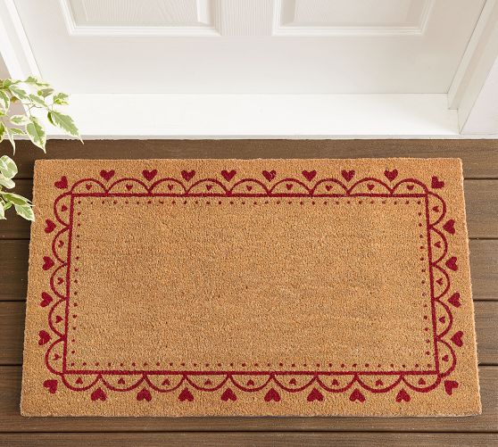 Hearts Doormat