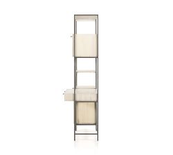 Graham Wall Desk With Drawer &amp; Bookcase (85")