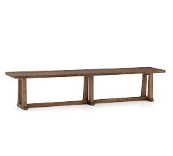 Jade Reclaimed Wood Dining Bench (71"-94")