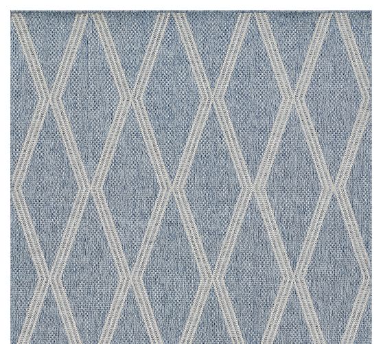 Winda Performance Diamond Rug by Pottery Barn