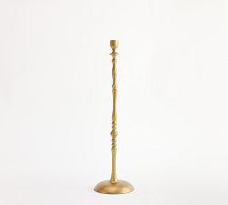 Open Box: Normandie Candlestick, 24" H - Brass