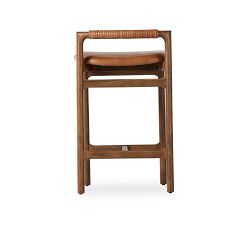 Axel Leather Bar &amp; Counter Stools