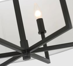 Heloise Metal Round Chandelier (25")