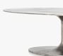 Collier Metal Oval Coffee Table (55")